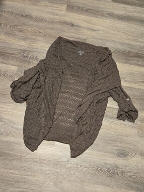 Gray Cocoon Cardigan Sz XL